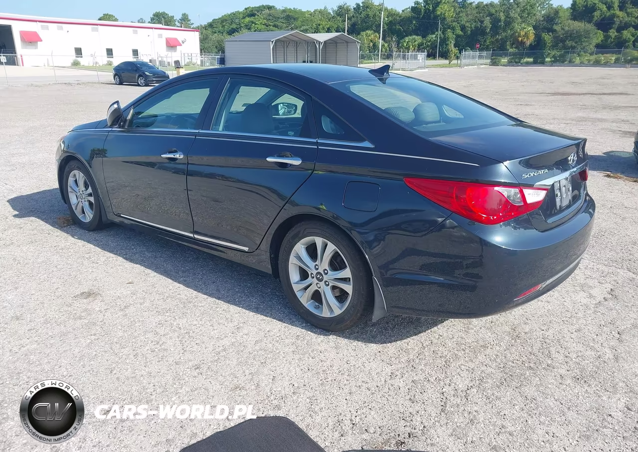 2011 Hyundai Sonata Limited VIN:5NPEC4ACXBH128118 - 3