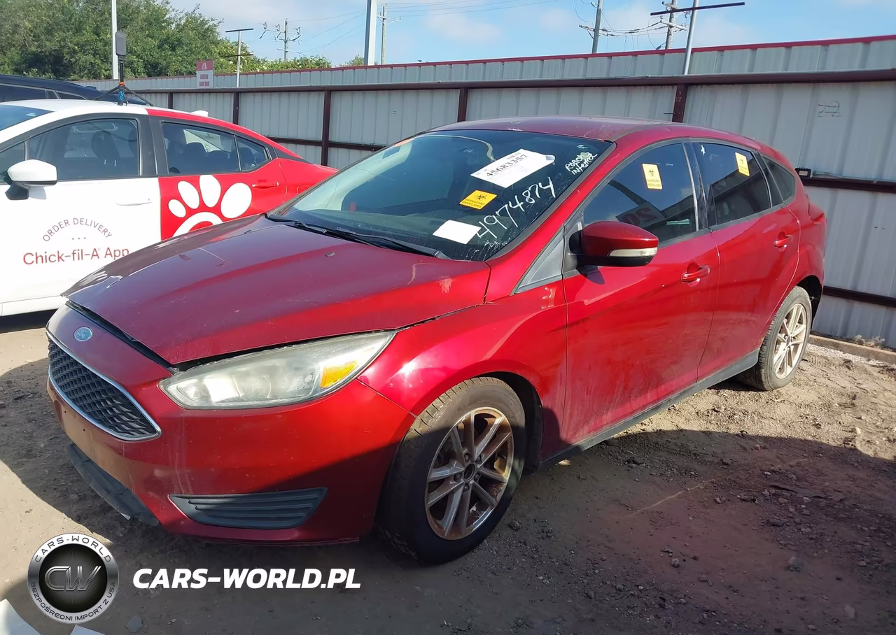 2015 Ford Focus Se VIN:1FADP3K22FL277226 - 2