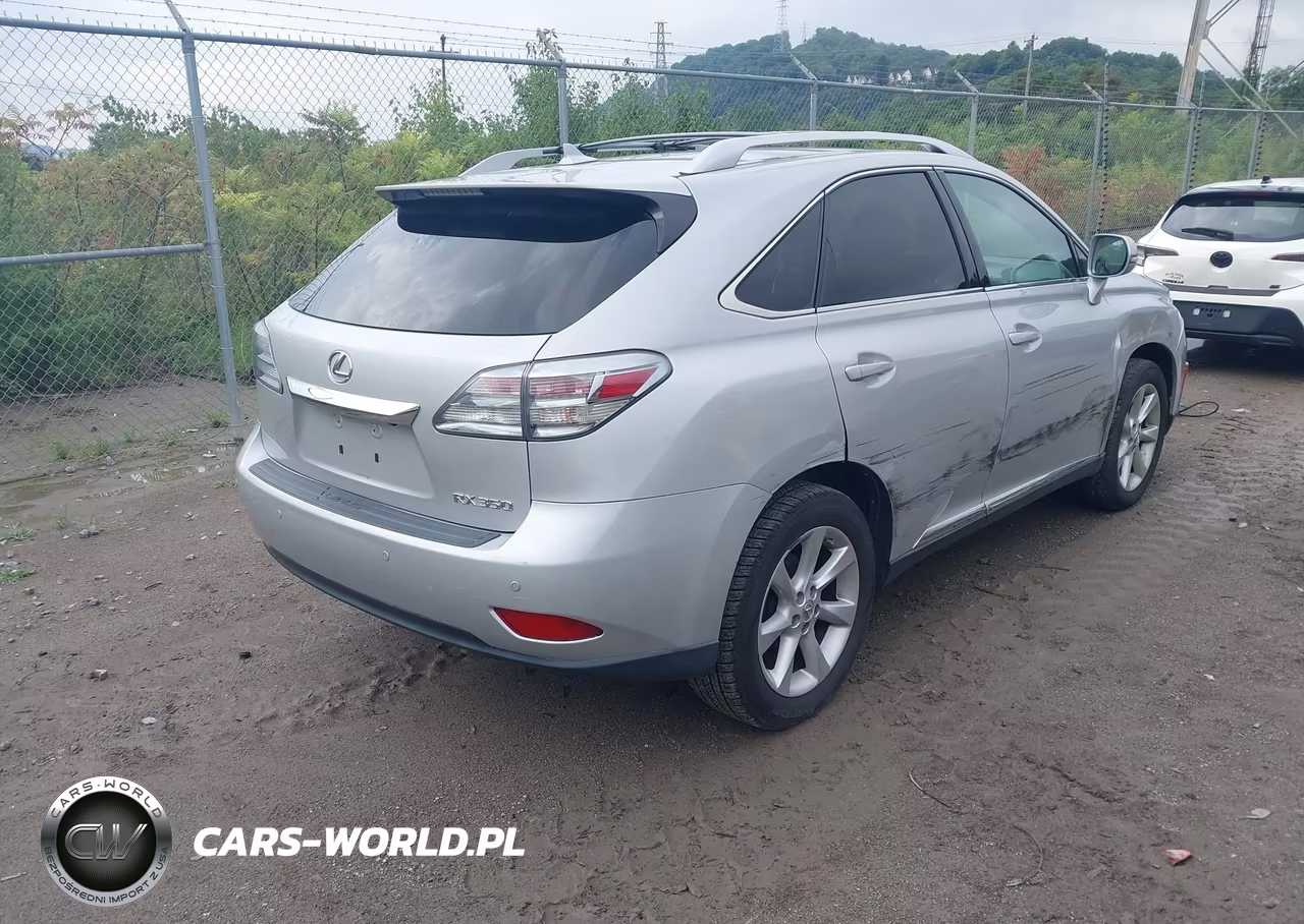 2012 Lexus Rx 350 VIN:2T2ZK1BA6CC077720 - 4