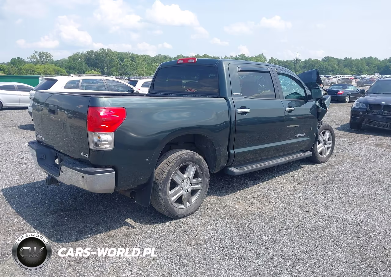 2008 Toyota Tundra Limited 5.7L V8 VIN:5TBDV581X8S511956 - 4