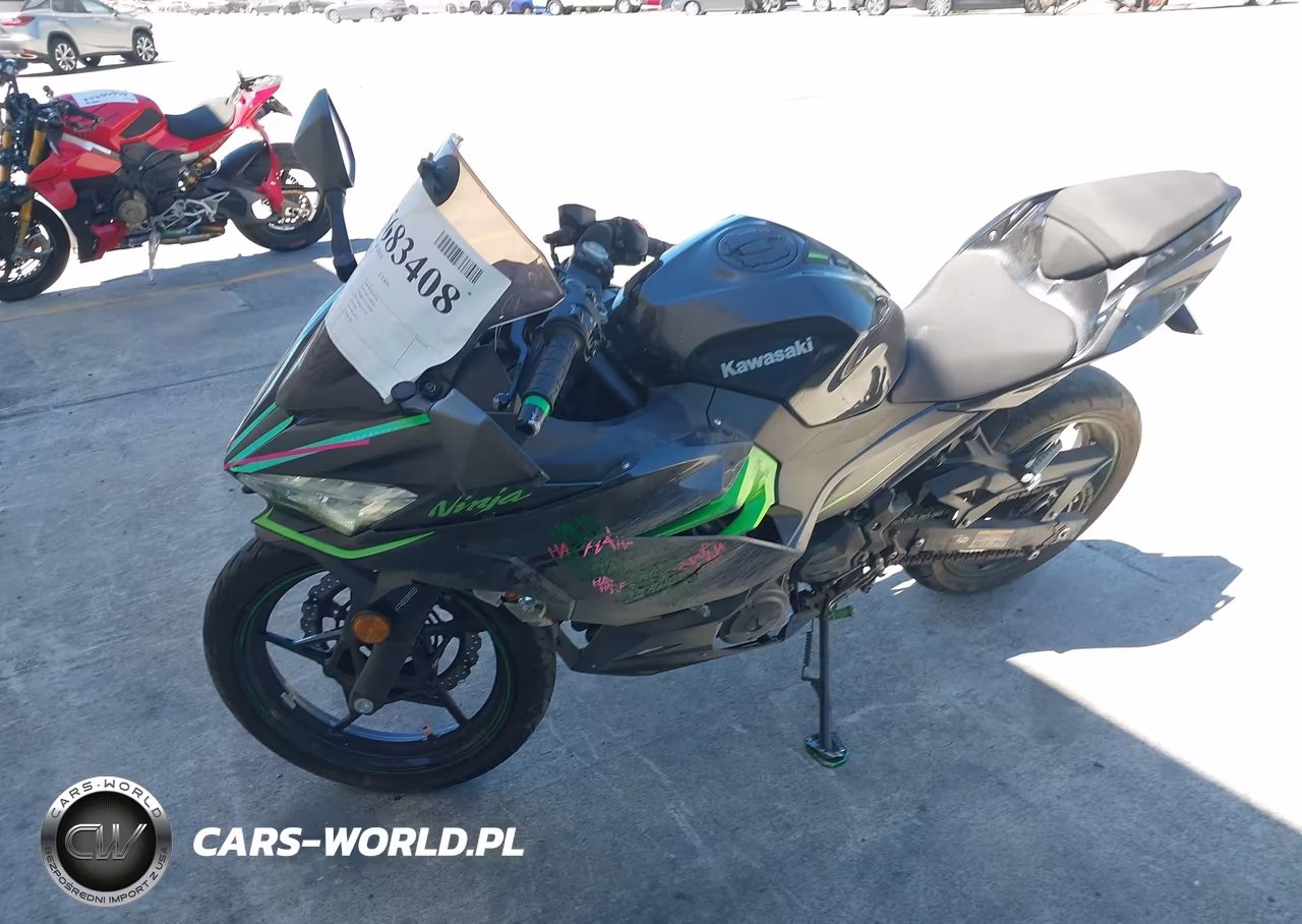 2023 Kawasaki Ex400 VIN:JKAEXKG19PDAS5300 - 2