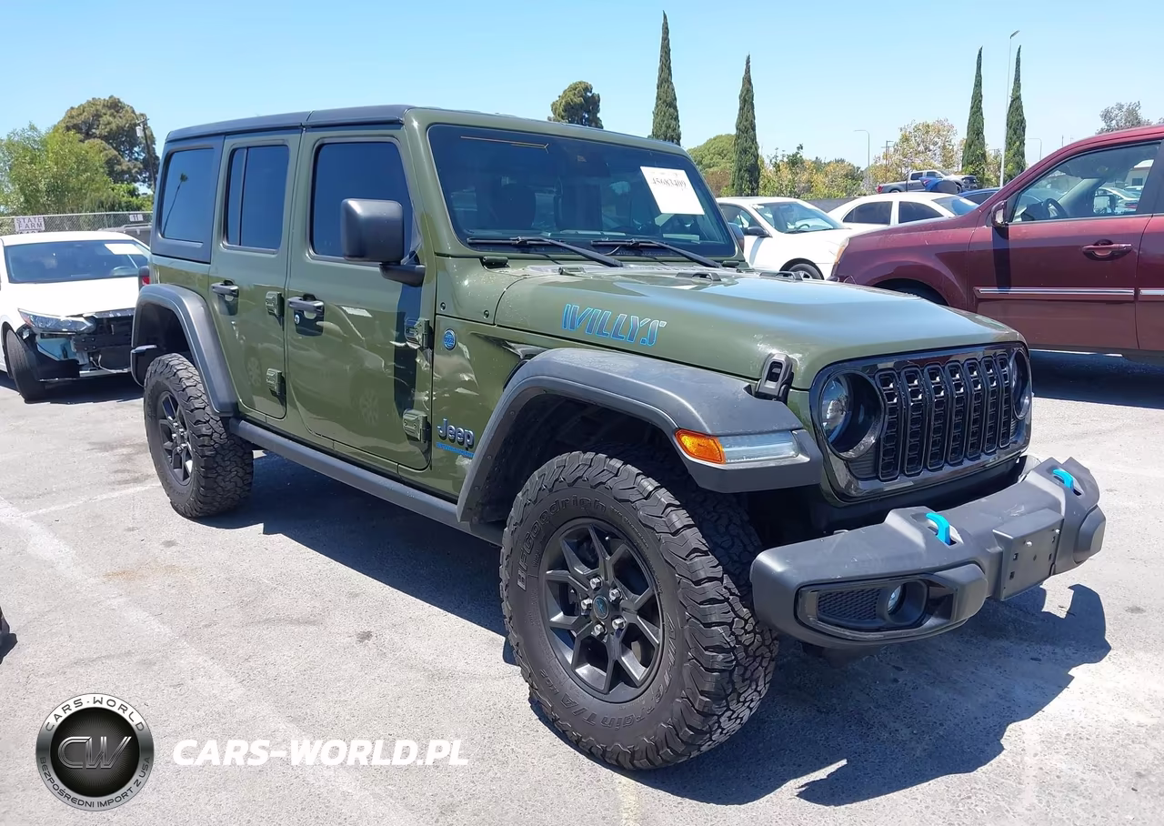 2024 Jeep Wrangler 4Xe Willys 4Xe VIN:1C4RJXN63RW145618 - 1