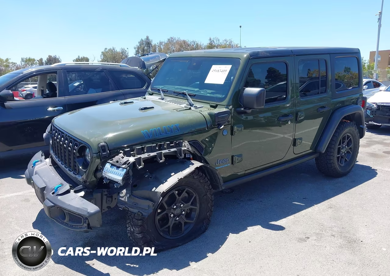 2024 Jeep Wrangler 4Xe Willys 4Xe VIN:1C4RJXN63RW145618 - 2