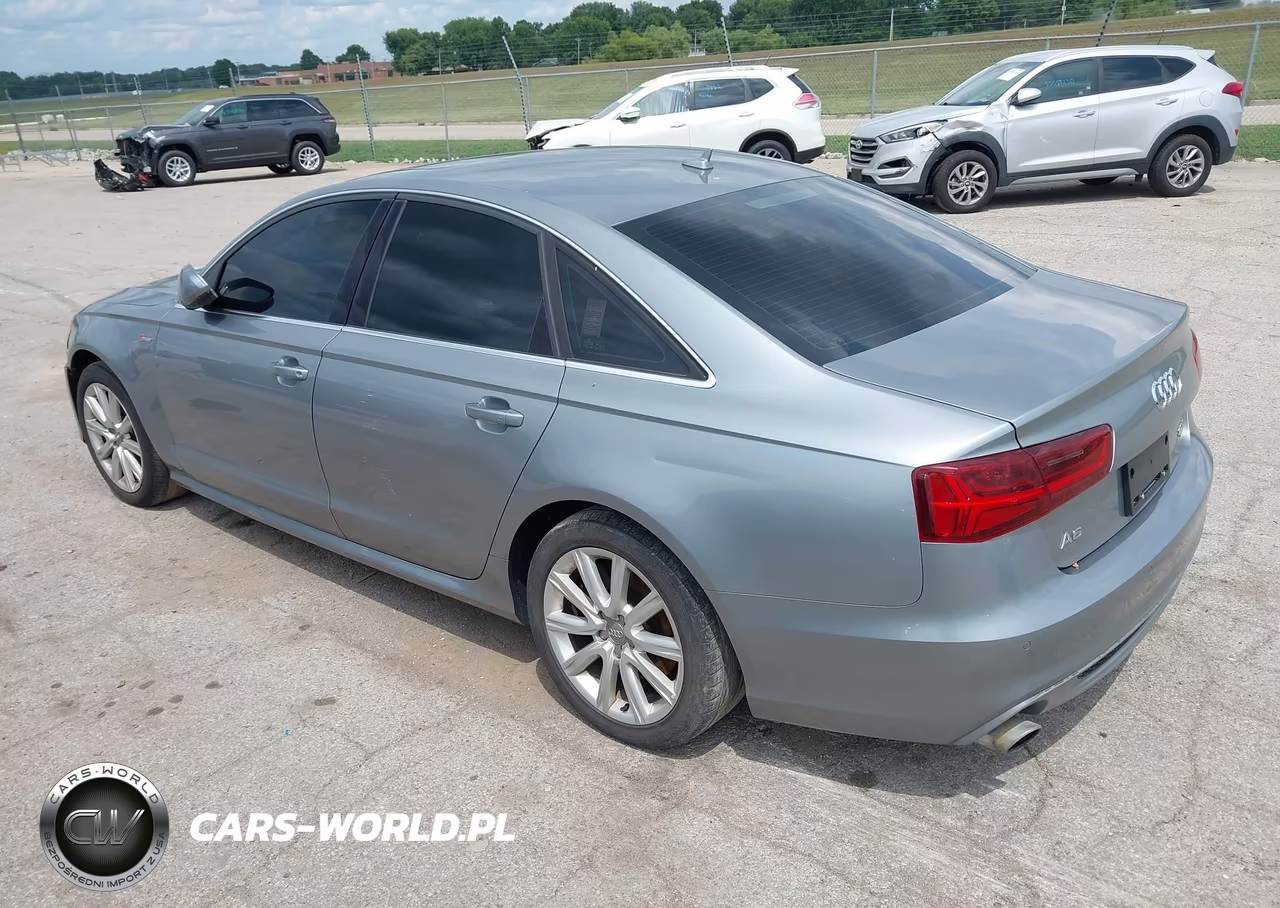 2012 Audi A6 3.0T Prestige VIN:WAUHGAFC6CN071701 - 3