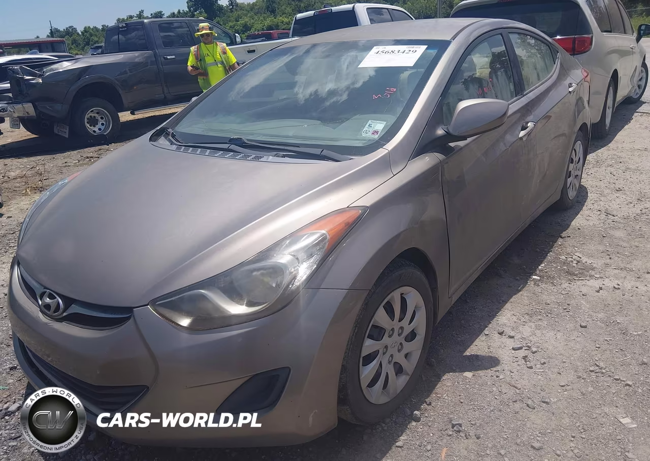 2012 Hyundai Elantra Gls VIN:5NPDH4AE8CH133575 - 2