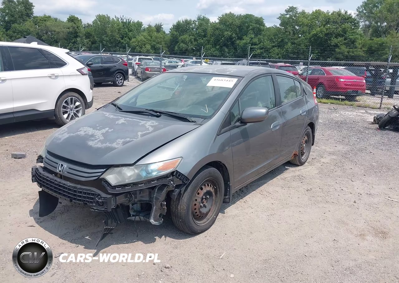 2010 Honda Insight Lx VIN:JHMZE2H57AS004457 - 2