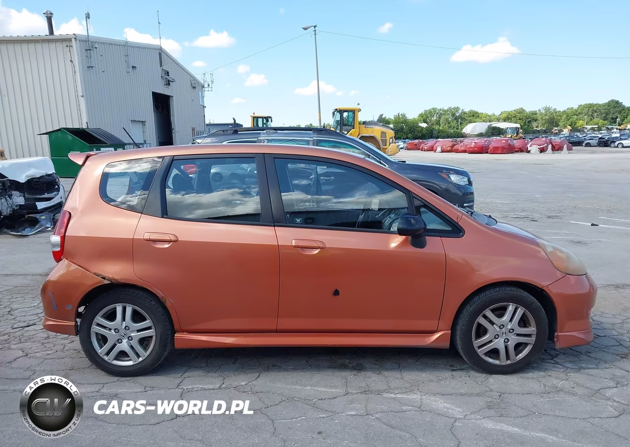 2007 Honda Fit Sport VIN:JHMGD38697S063320 - 12