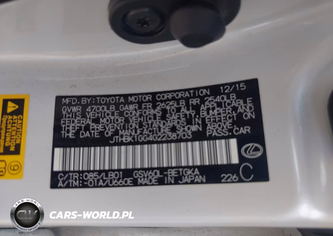 2016 Lexus Es 350 VIN:JTHBK1GG4G2238703 - 9