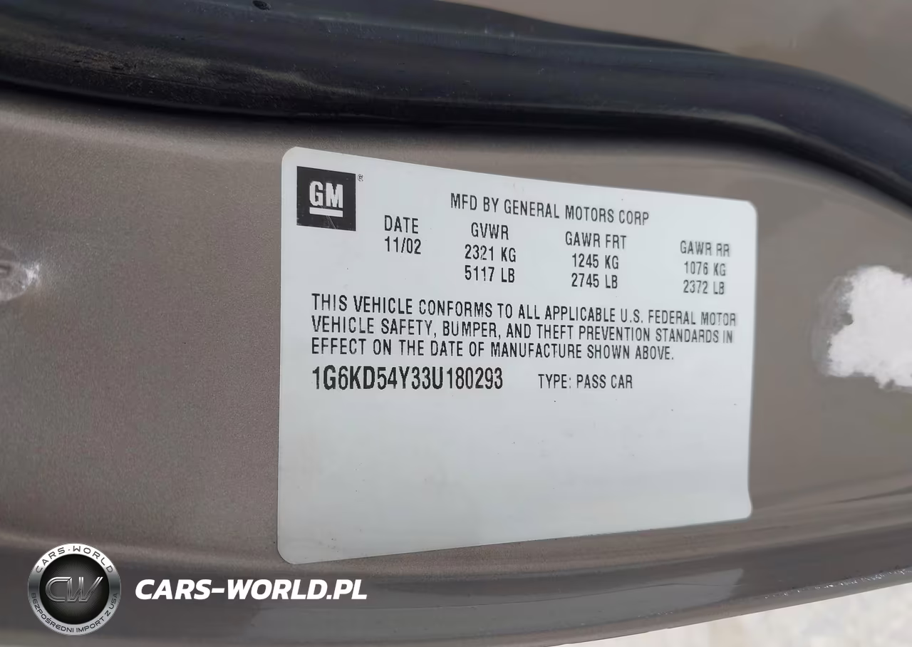 2003 Cadillac Deville Standard VIN:1G6KD54Y33U180293 - 9