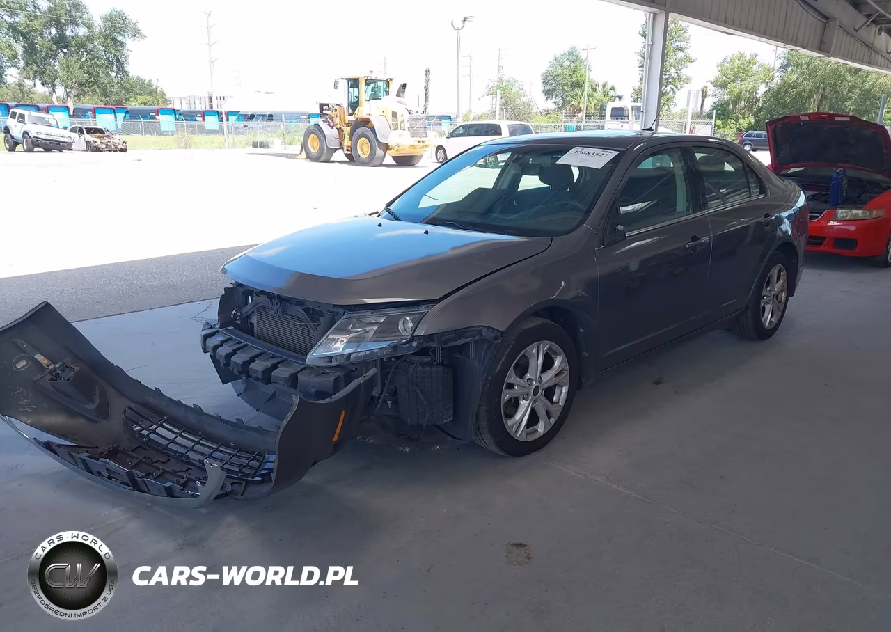 2012 Ford Fusion Se VIN:3FAHP0HAXCR407801 - 2