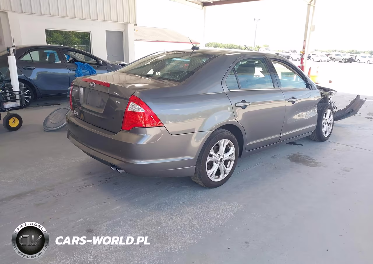 2012 Ford Fusion Se VIN:3FAHP0HAXCR407801 - 4
