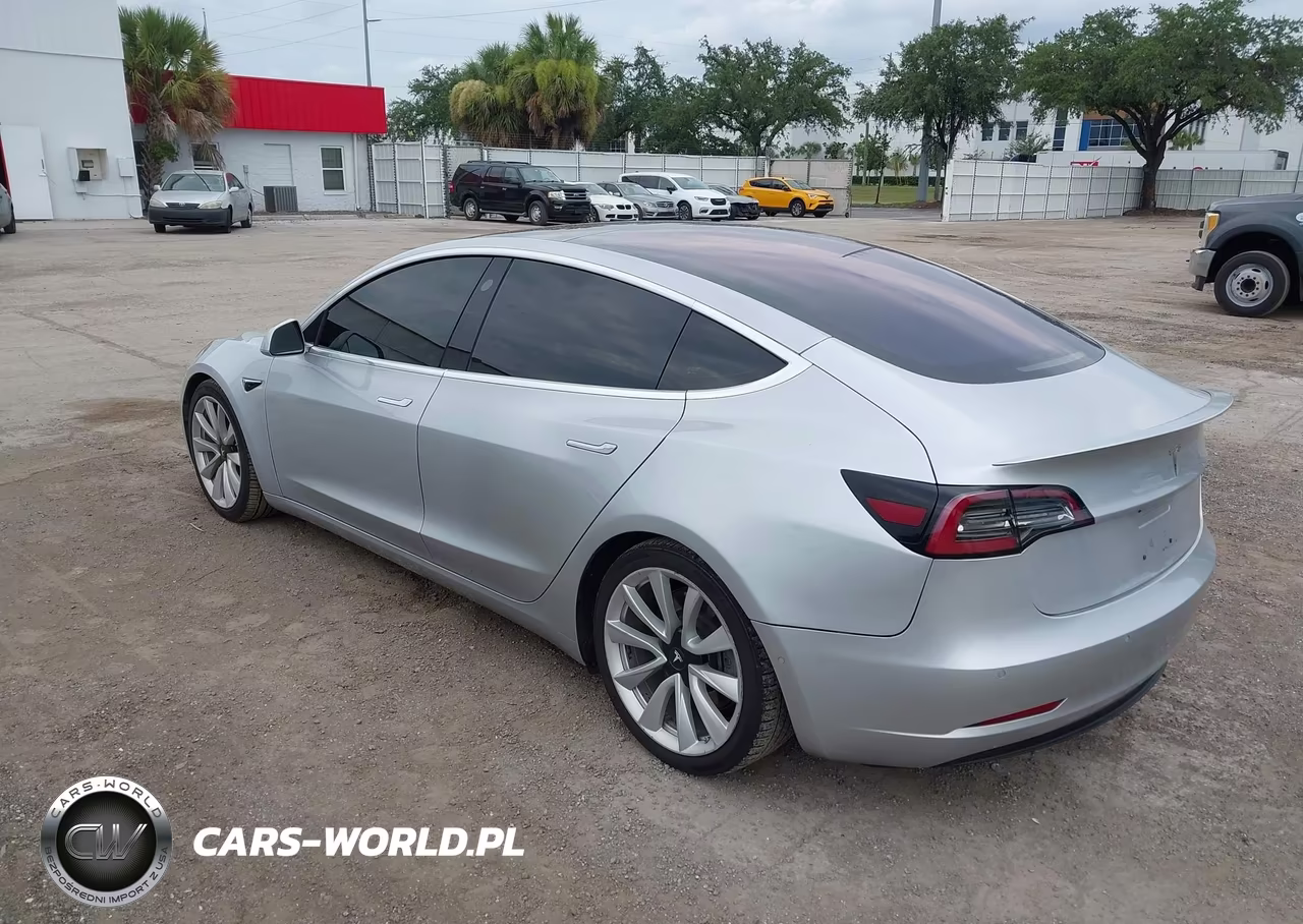 2018 Tesla Model 3 Long Range-Mid Range VIN:5YJ3E1EA6JF048448 - 3