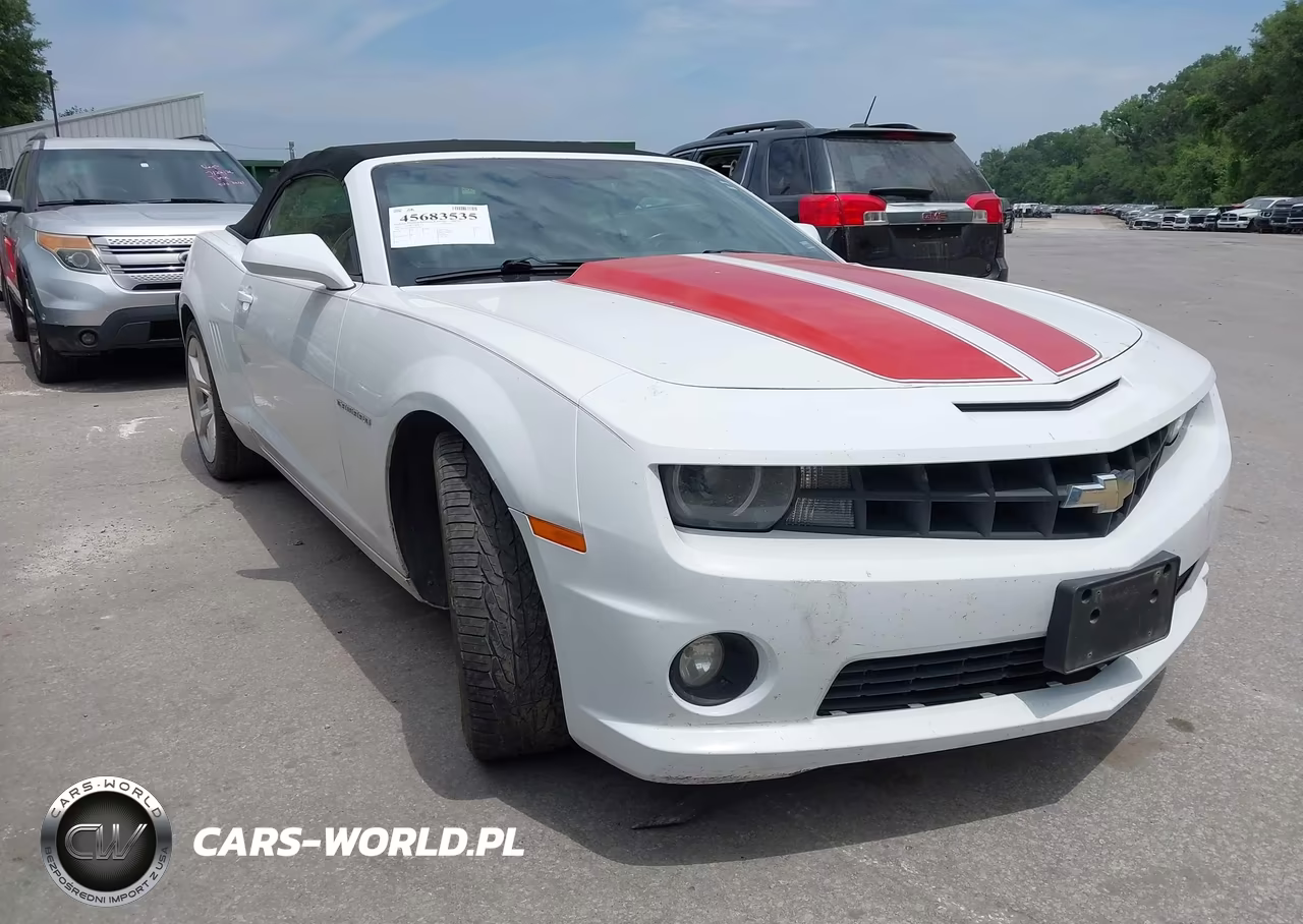 2011 Chevrolet Camaro 2Ss VIN:2G1FK3DJ5B9160109 - 1