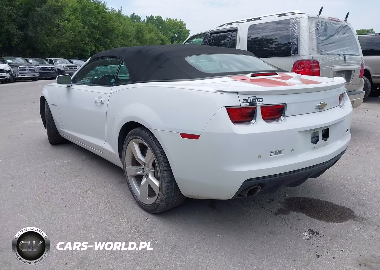 2011 Chevrolet Camaro 2Ss VIN:2G1FK3DJ5B9160109 - 3