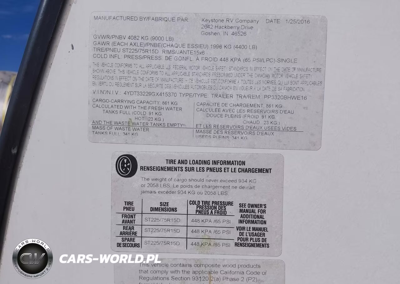 2016 Passport Other VIN:4YDT33229GX415370 - 9