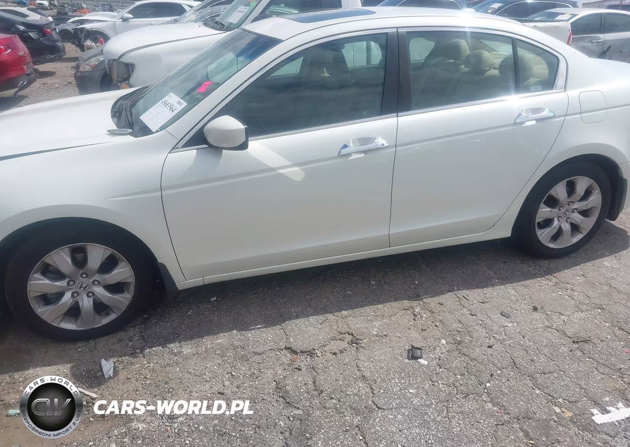 2009 Honda Accord 3.5 Ex-L VIN:1HGCP36859A011124 - 2
