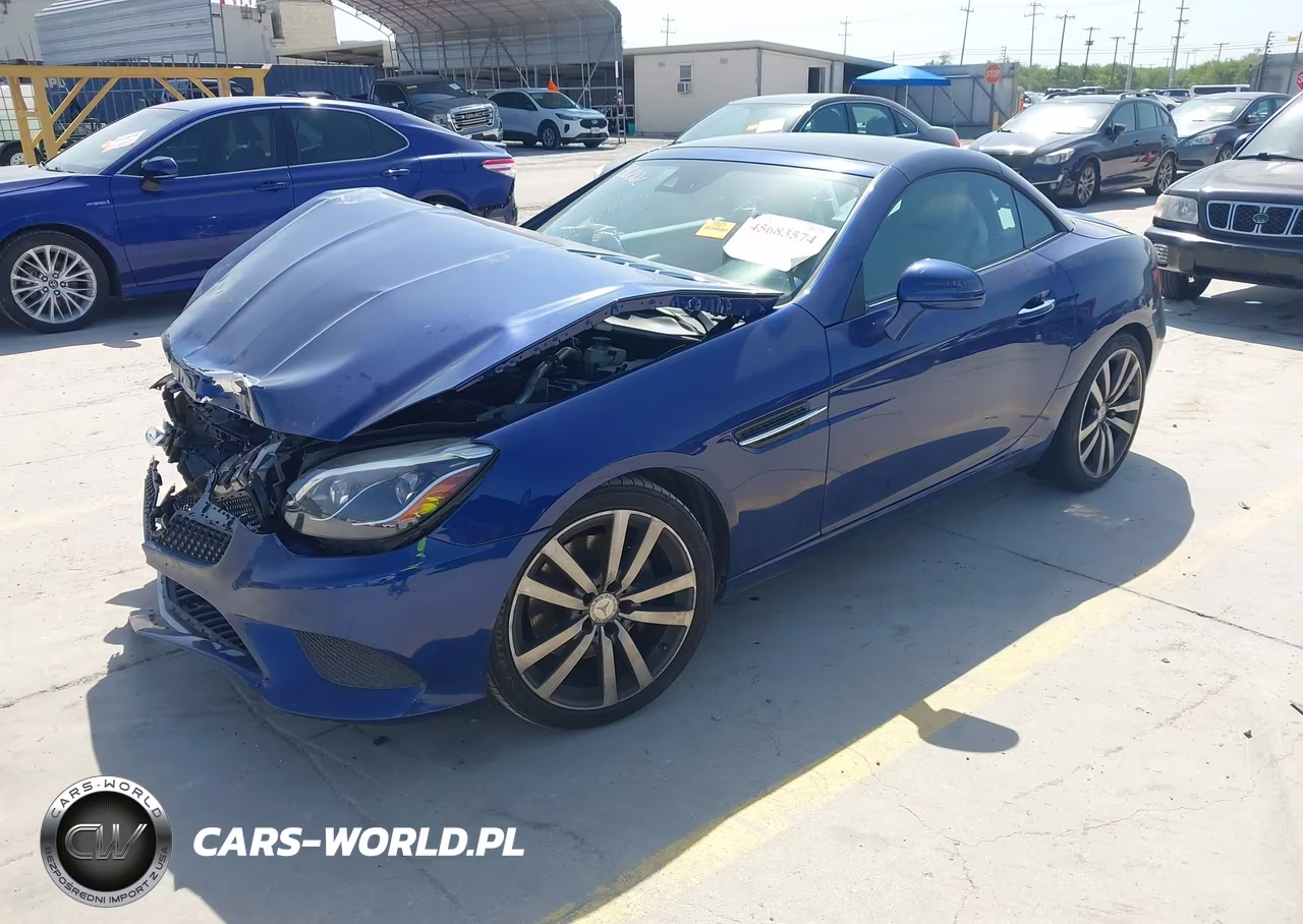 2017 Mercedes-Benz Slc 300 VIN:WDDPK3JAXHF128598 - 2
