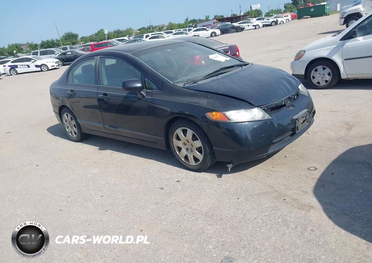 2008 Honda Civic Lx VIN:2HGFA16508H339642 - 1