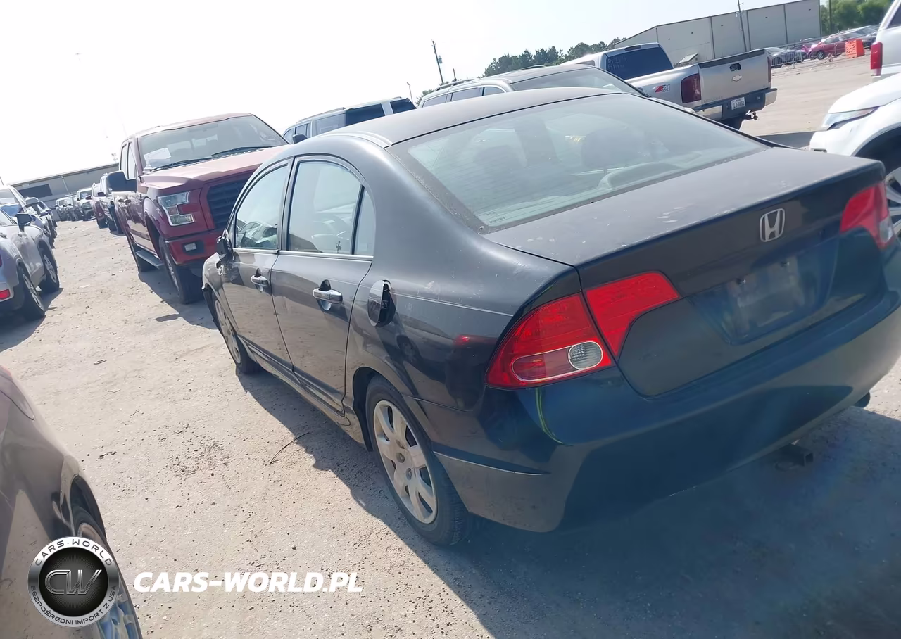 2008 Honda Civic Lx VIN:2HGFA16508H339642 - 3