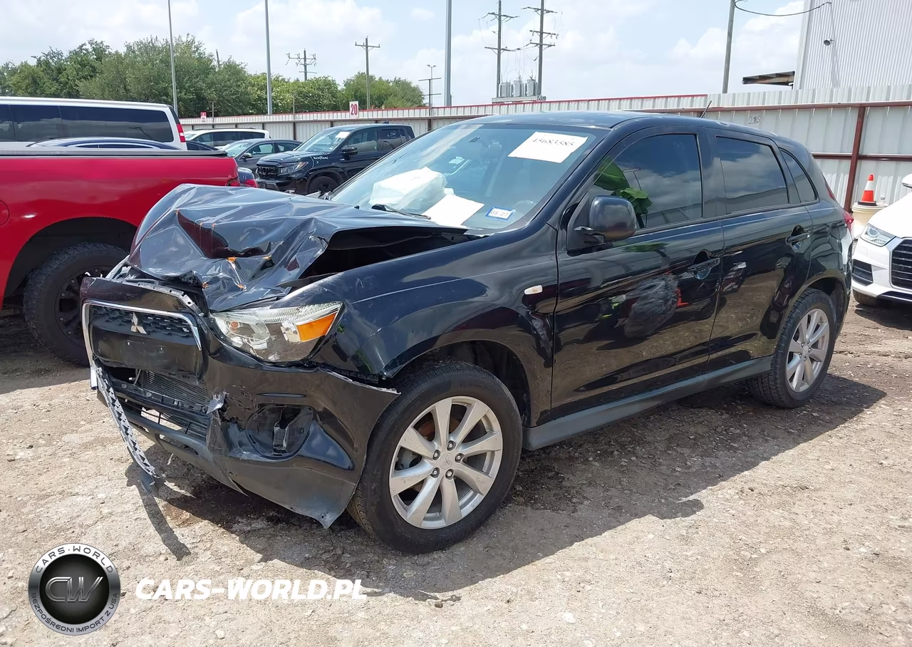 2015 Mitsubishi Outlander Sport Es VIN:4A4AP3AU9FE006743 - 2