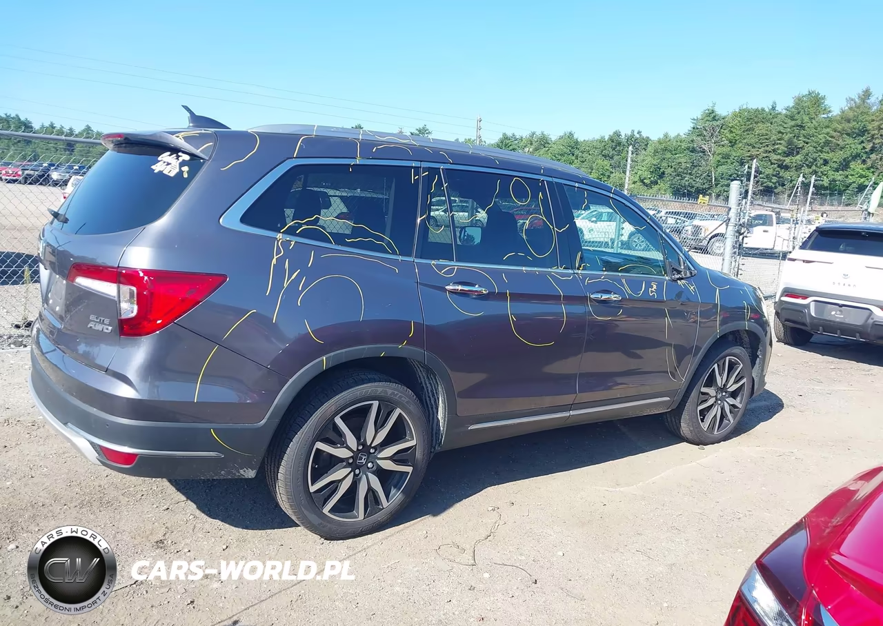 2022 Honda Pilot Awd Elite VIN:5FNYF6H01NB023806 - 13