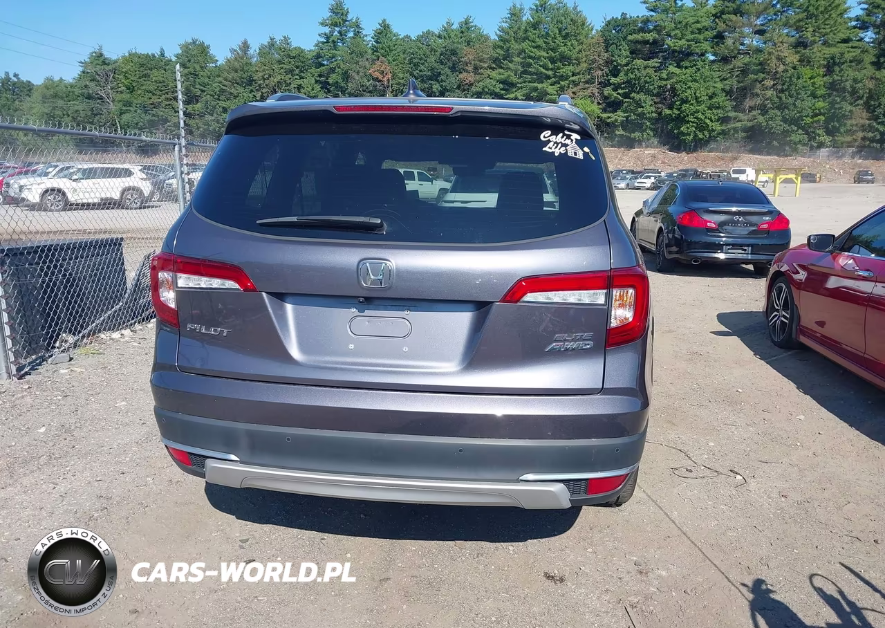 2022 Honda Pilot Awd Elite VIN:5FNYF6H01NB023806 - 16