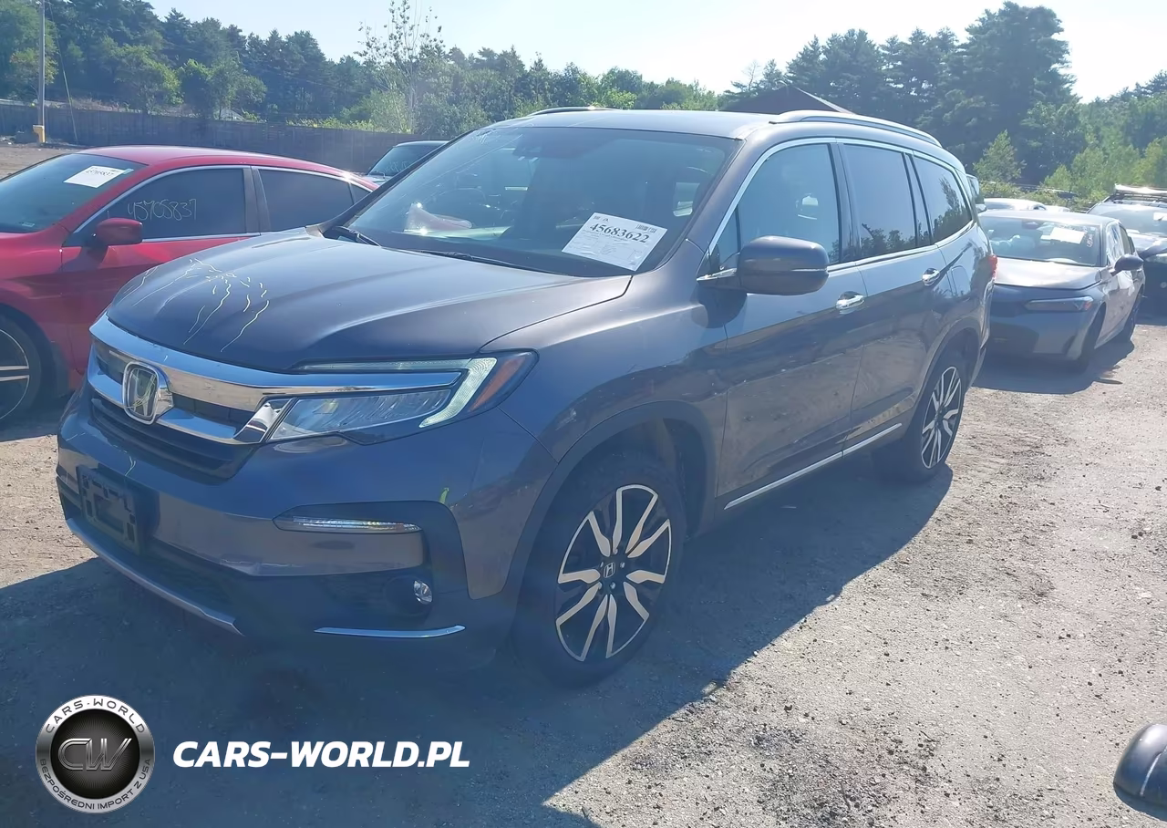 2022 Honda Pilot Awd Elite VIN:5FNYF6H01NB023806 - 2