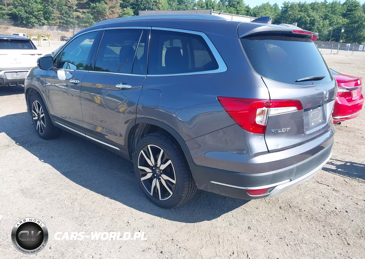 2022 Honda Pilot Awd Elite VIN:5FNYF6H01NB023806 - 3