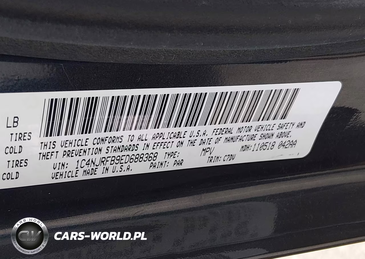 2014 Jeep Patriot Latitude VIN:1C4NJRFB9ED688368 - 9