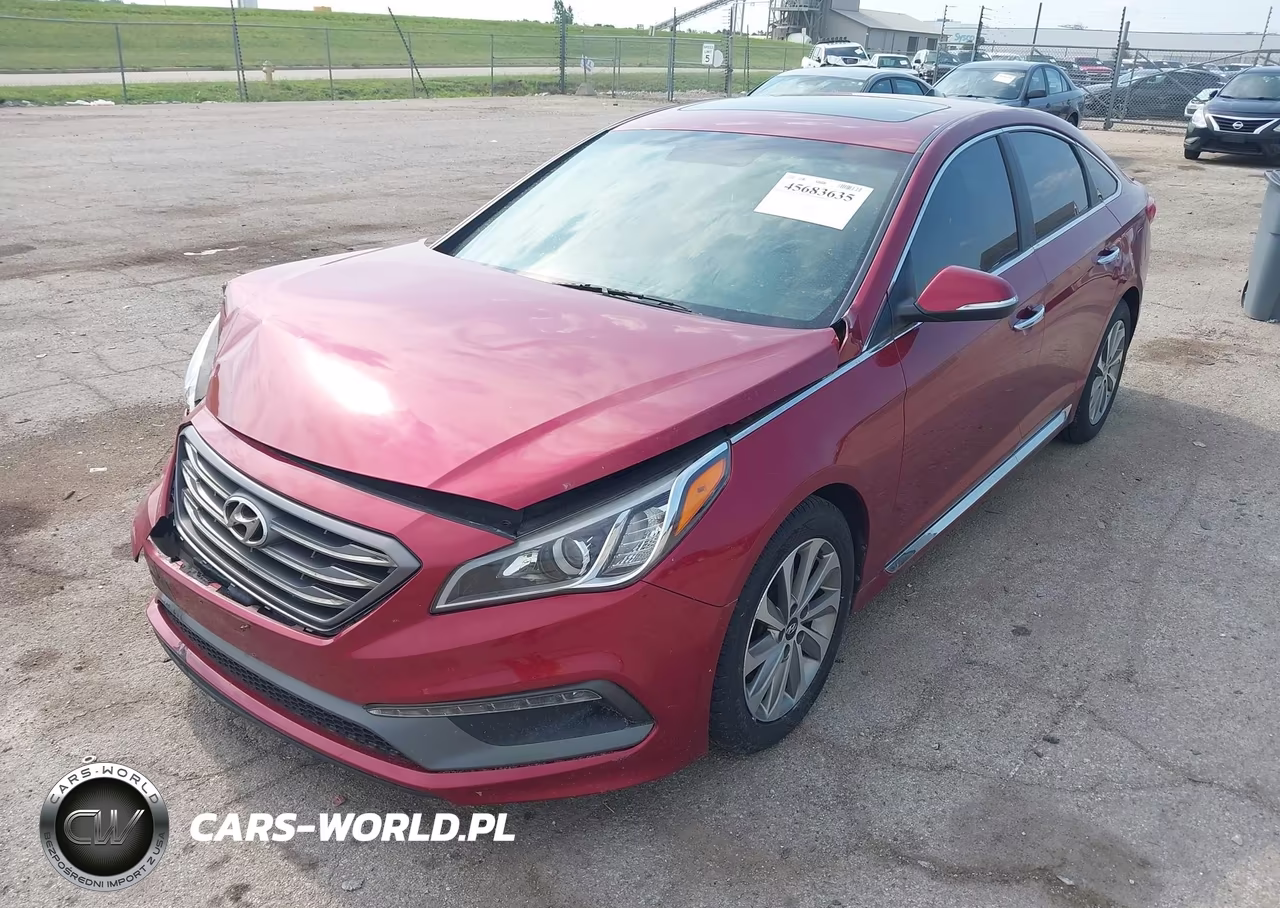2016 Hyundai Sonata Sport VIN:5NPE34AF4GH389777 - 2