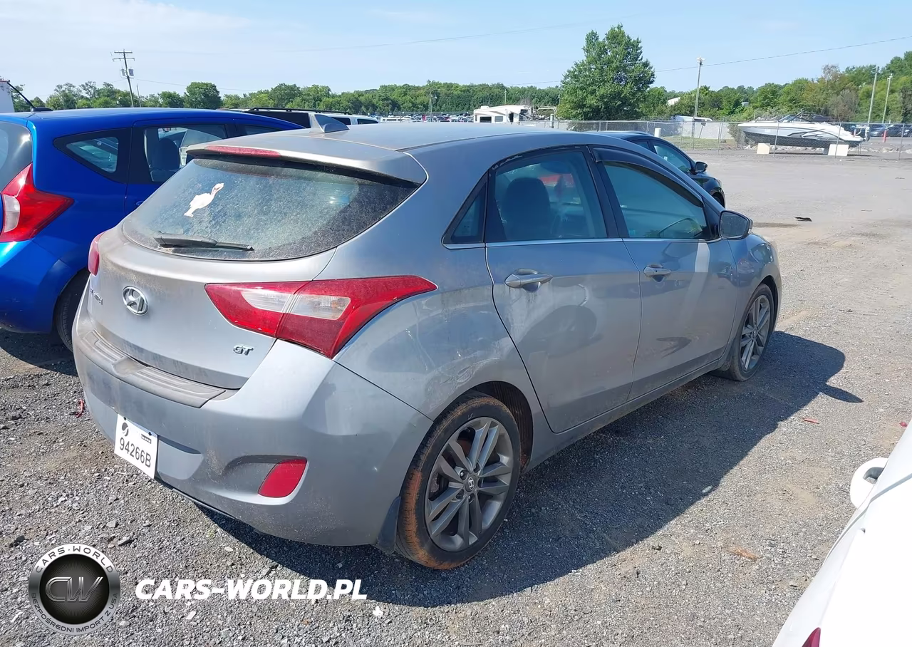 2016 Hyundai Elantra Gt VIN:KMHD35LH5GU274316 - 4