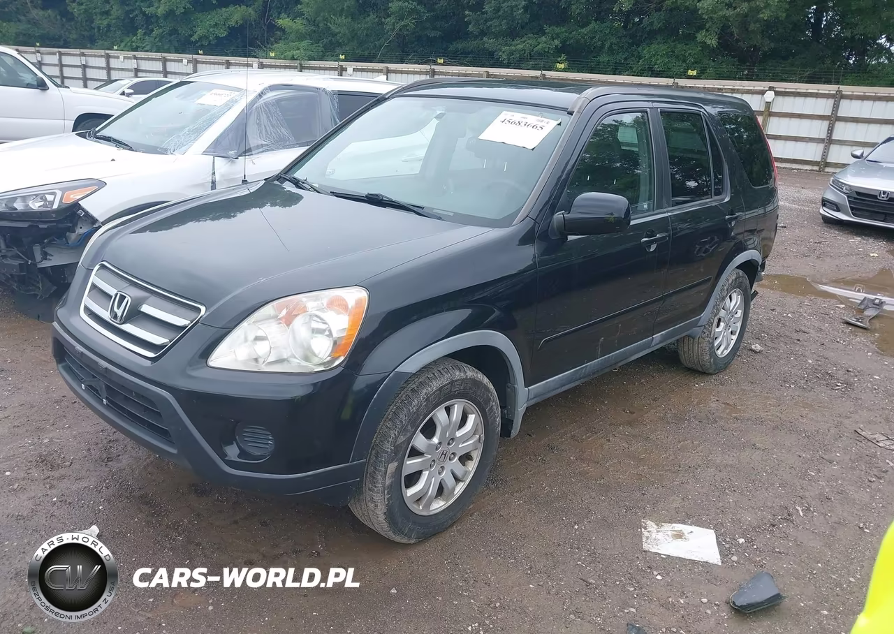 2006 Honda Cr-V Se VIN:JHLRD78906C021089 - 2