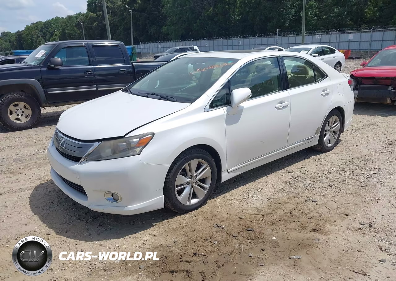 2010 Lexus Hs 250H VIN:JTHBB1BA7A2023021 - 2