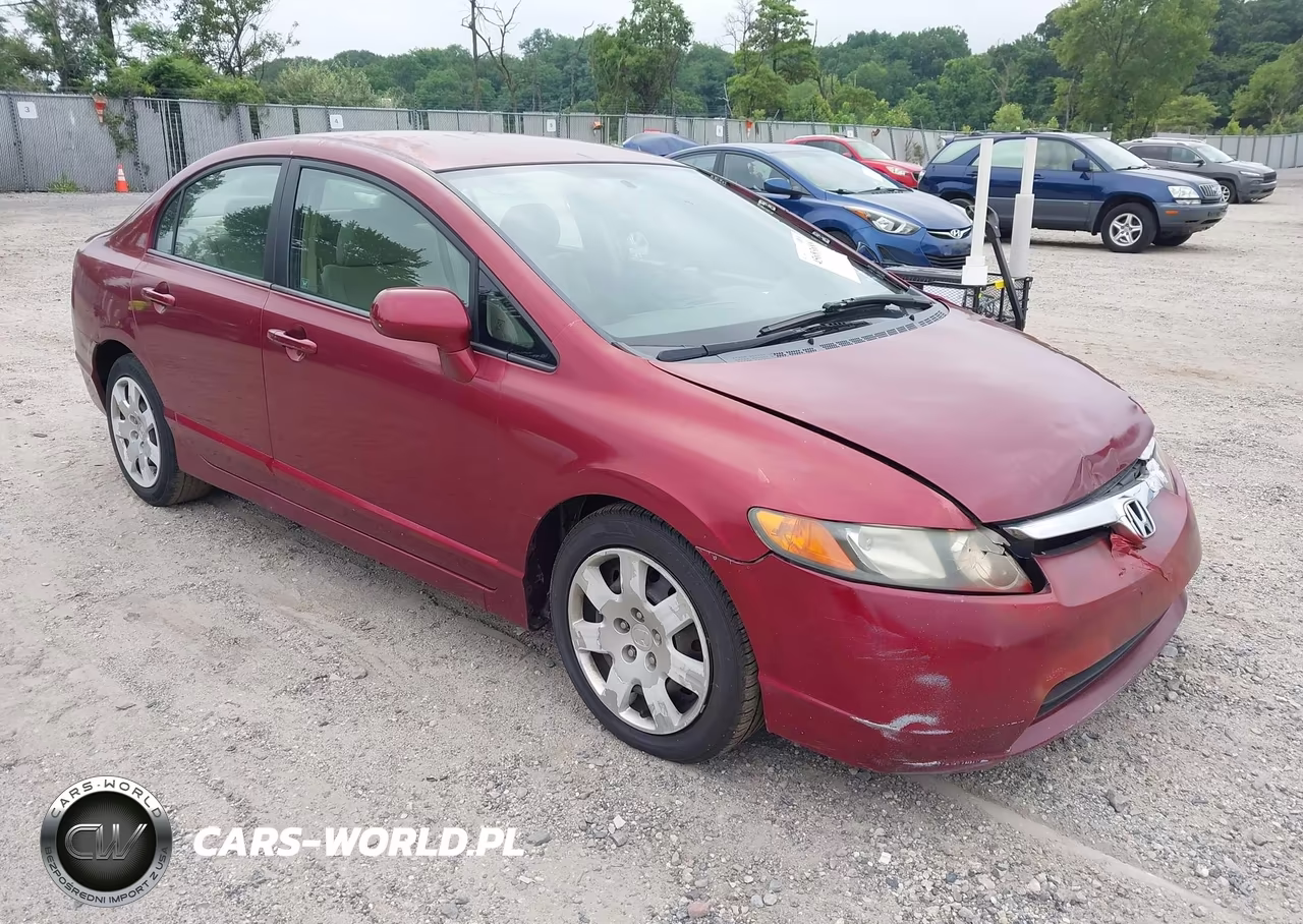 2006 Honda Civic Lx VIN:1HGFA16586L127670 - 1