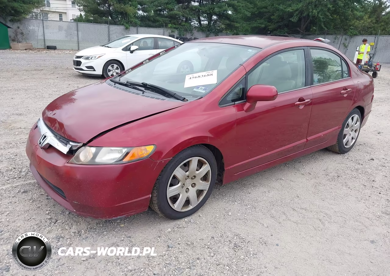 2006 Honda Civic Lx VIN:1HGFA16586L127670 - 2