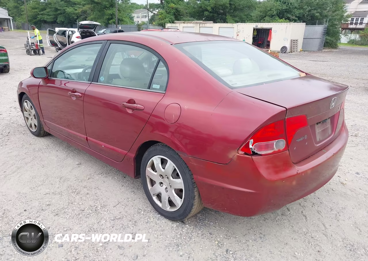 2006 Honda Civic Lx VIN:1HGFA16586L127670 - 3