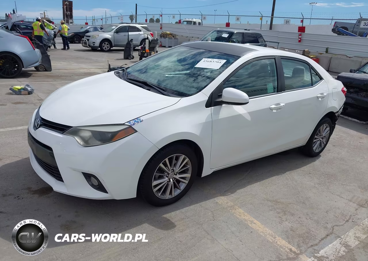 2015 Toyota Corolla Le Plus VIN:5YFBURHE3FP196211 - 2