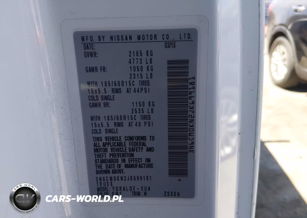2018 Nissan Nv200 S VIN:3N6CM0KN2JK699181 - 9