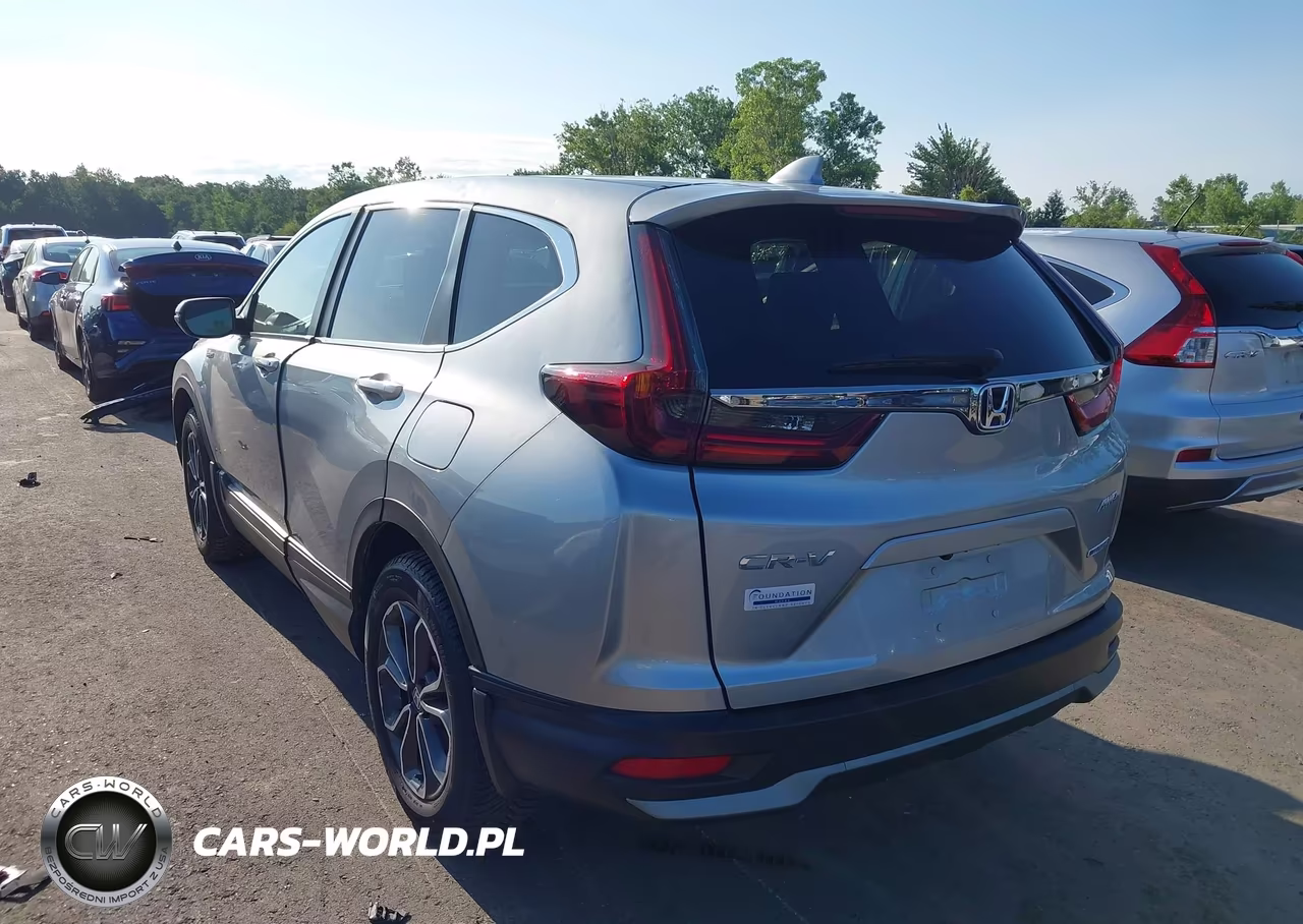 2020 Honda Cr-V Hybrid Ex-L VIN:7FART6H85LE011842 - 3