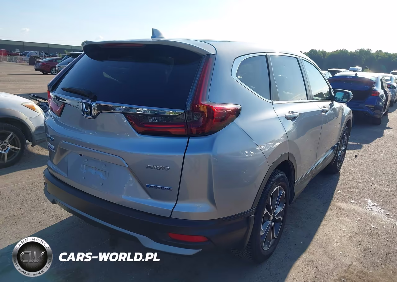 2020 Honda Cr-V Hybrid Ex-L VIN:7FART6H85LE011842 - 4