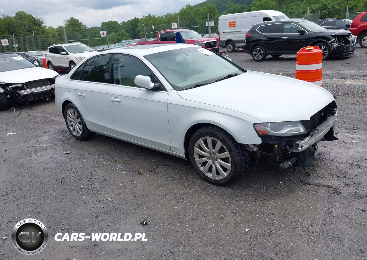 2012 Audi A4 2.0T Premium VIN:WAUBFAFL3CA117534 - 1