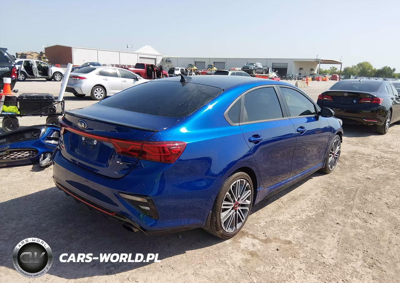 2021 Kia Forte Gt VIN:3KPF44ACXME394571 - 4