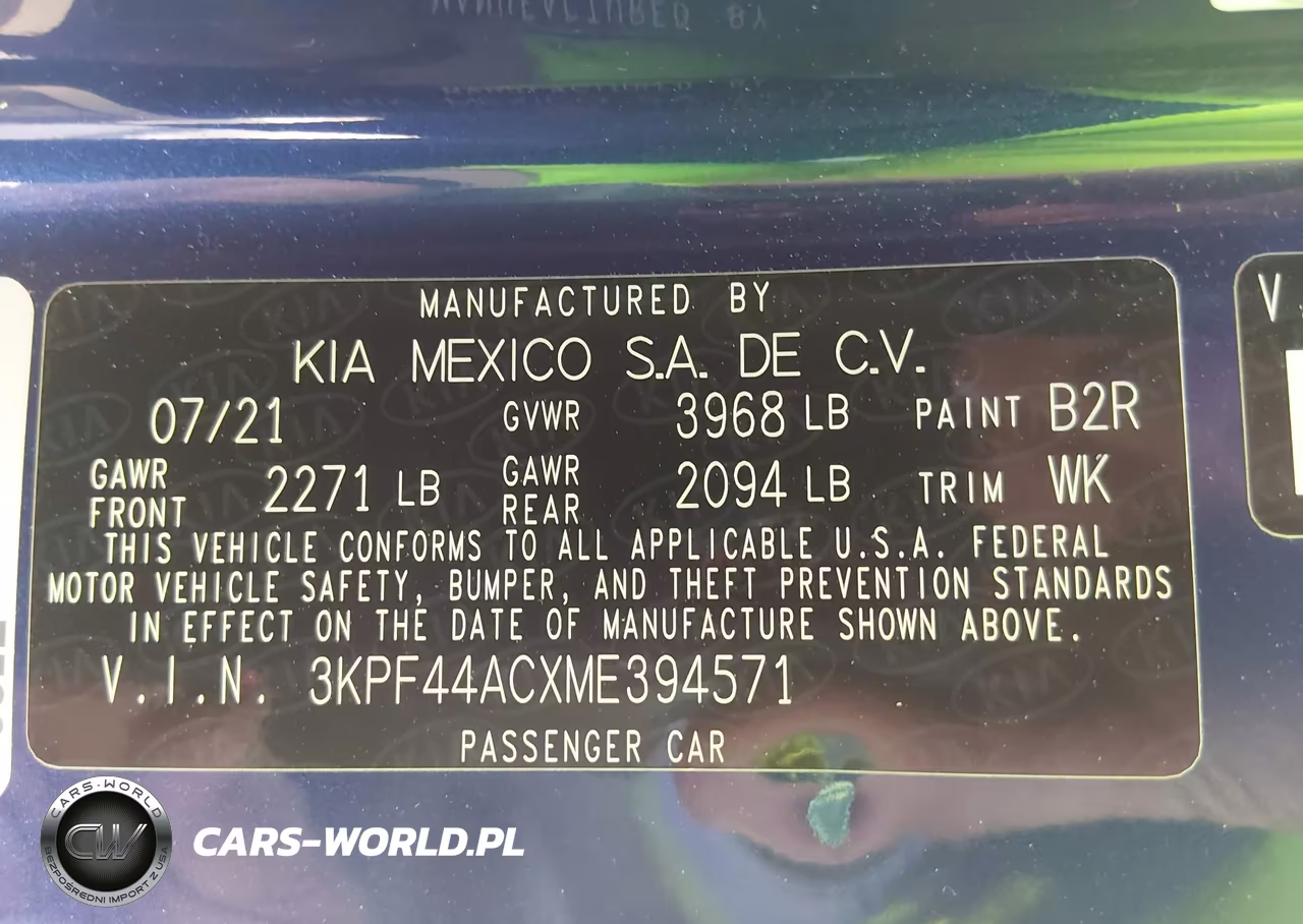2021 Kia Forte Gt VIN:3KPF44ACXME394571 - 9