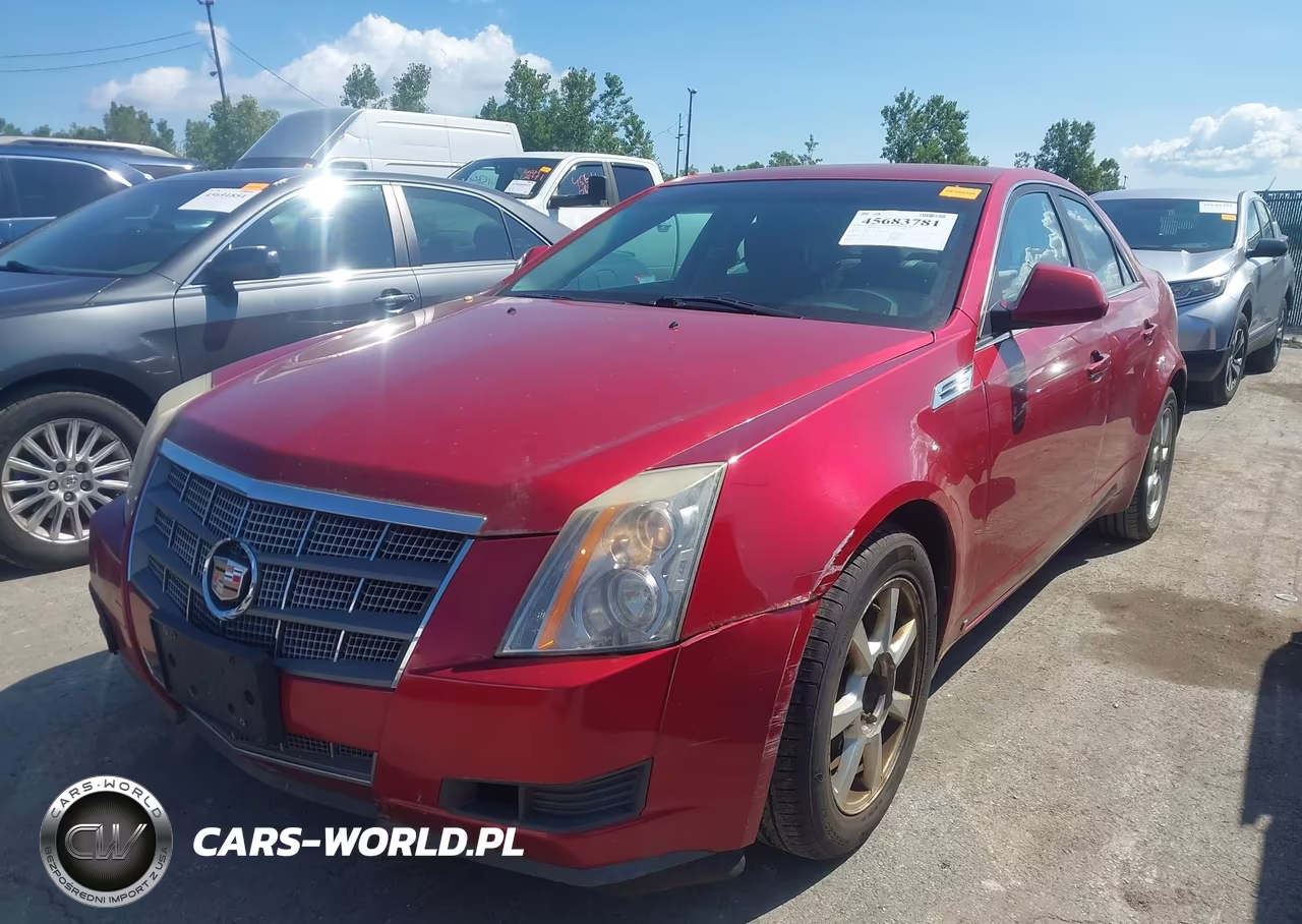 2009 Cadillac Cts Rwd W-1Sa VIN:1G6DF577490101476 - 2