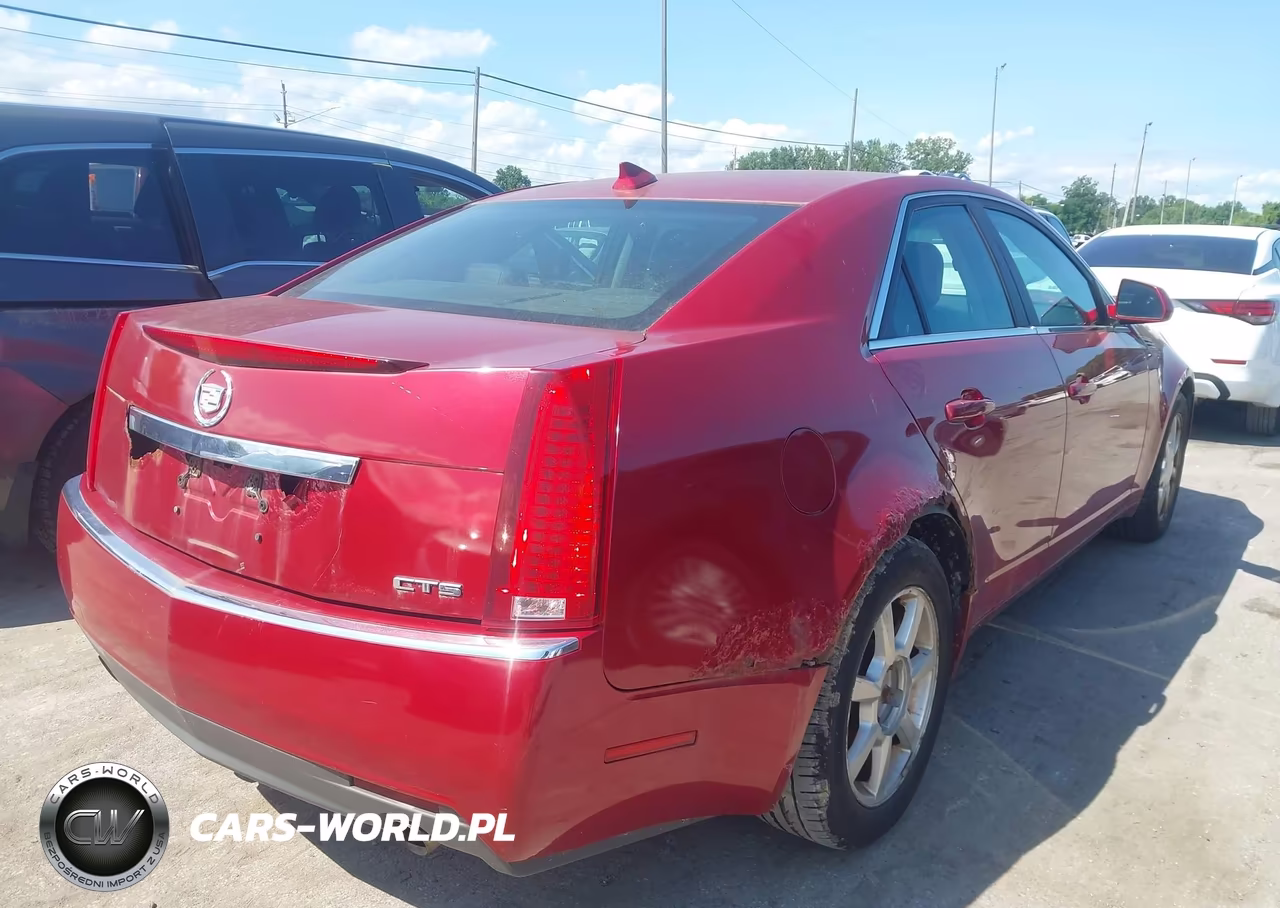 2009 Cadillac Cts Rwd W-1Sa VIN:1G6DF577490101476 - 4