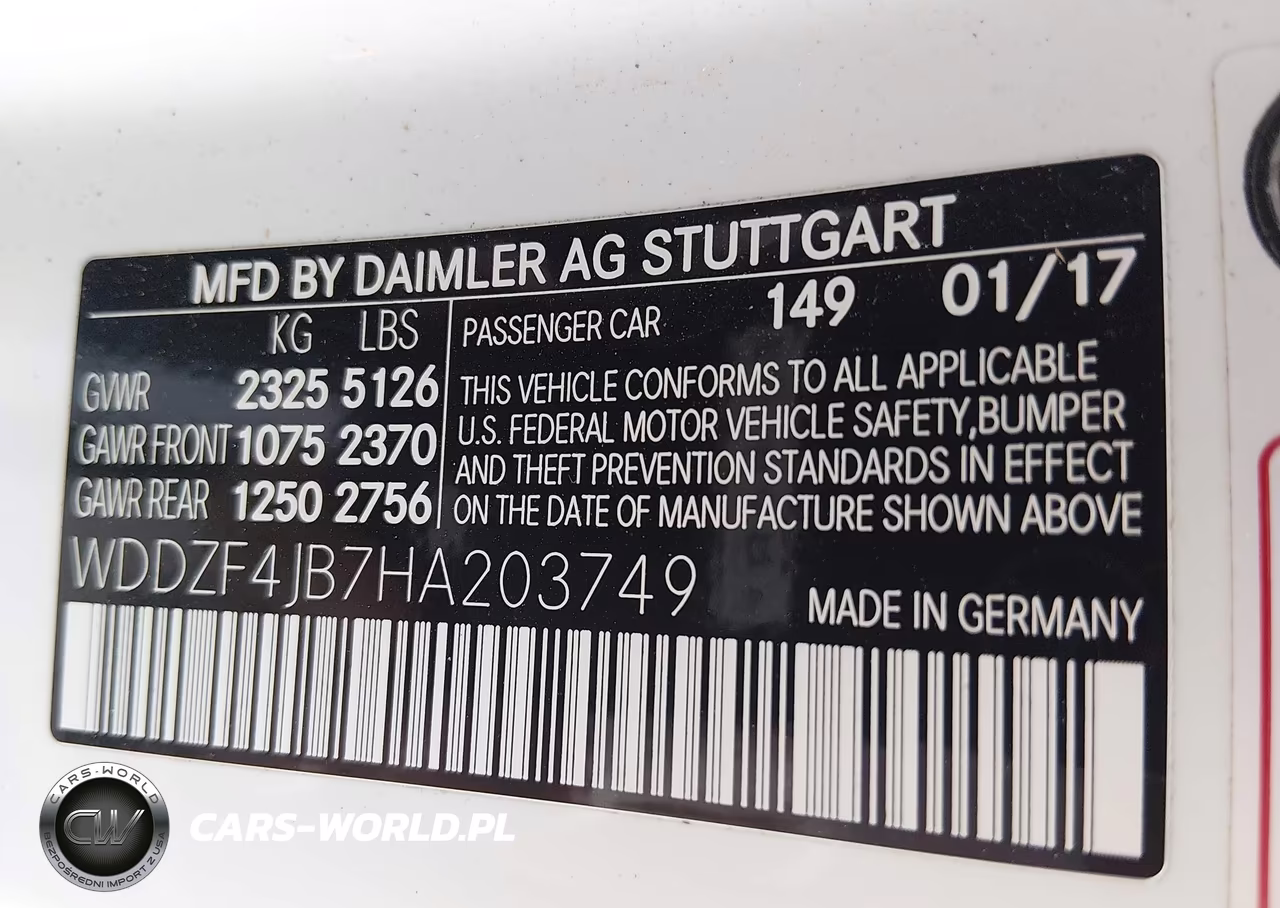 2017 Mercedes-Benz E 300 VIN:WDDZF4JB7HA203749 - 9