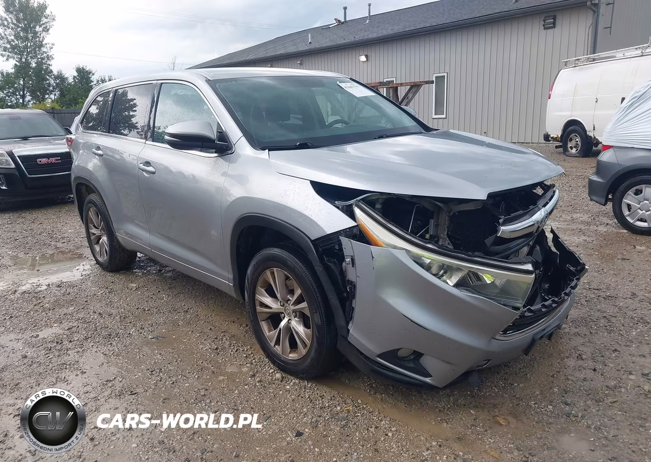 2015 Toyota Highlander Le Plus V6 – zdjęcie 1 z 17