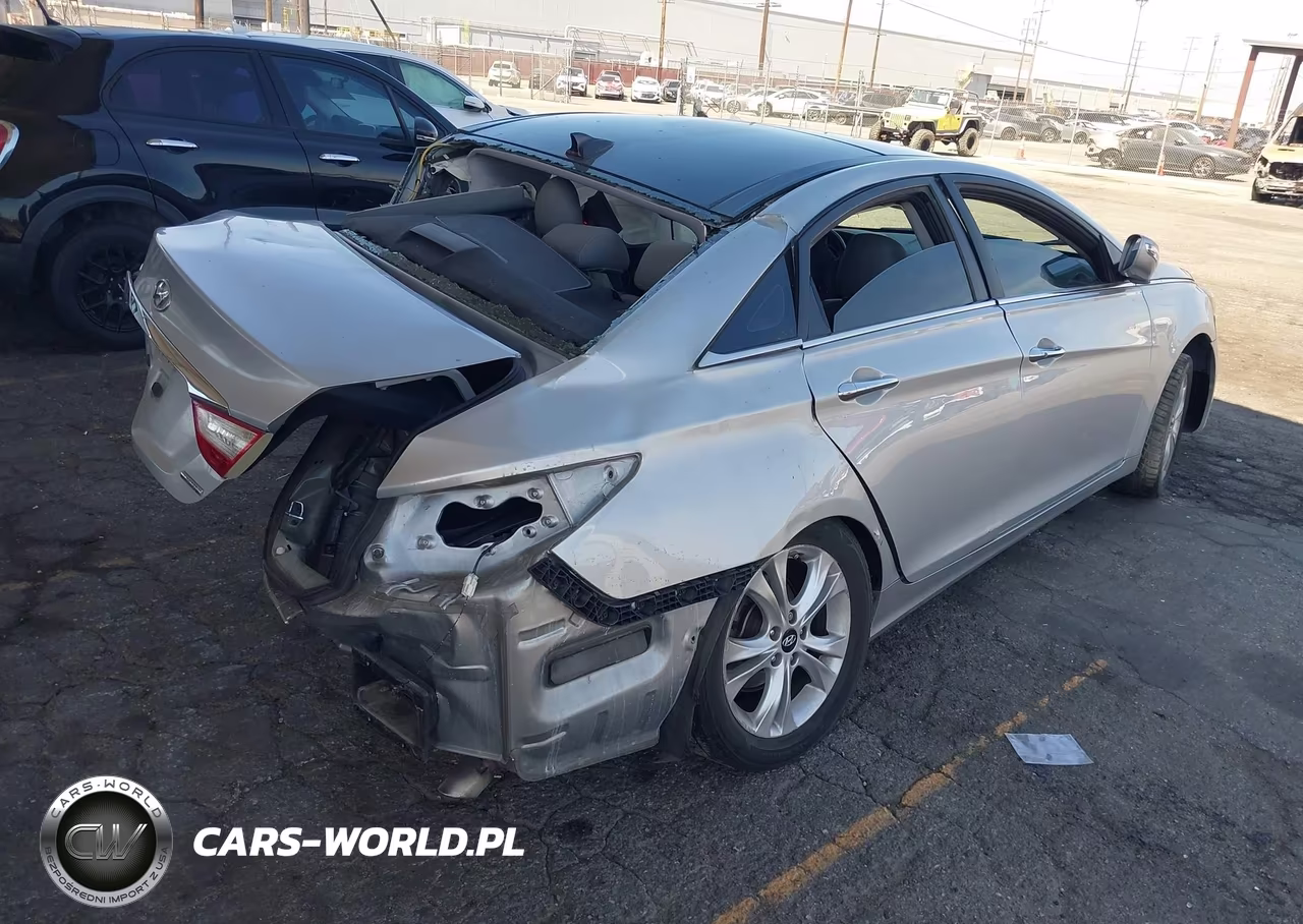 2012 Hyundai Sonata Limited VIN:5NPEC4AC7CH360919 - 4