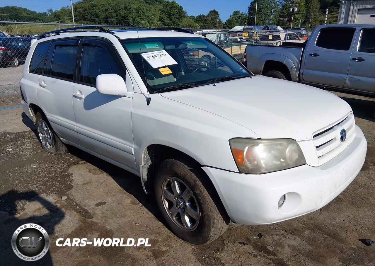 2007 Toyota Highlander 3Rd Row