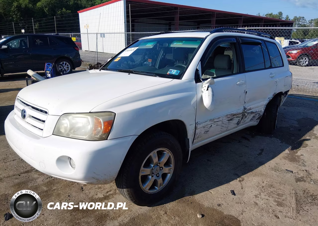 2007 Toyota Highlander 3Rd Row VIN:JTEDP21A970132633 - 2